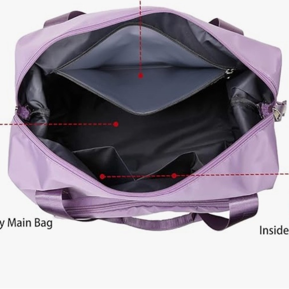 Blue Weekender Bag - Picture 2 of 7